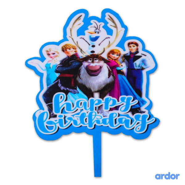 Frozen Theme Cake Topper - ardor