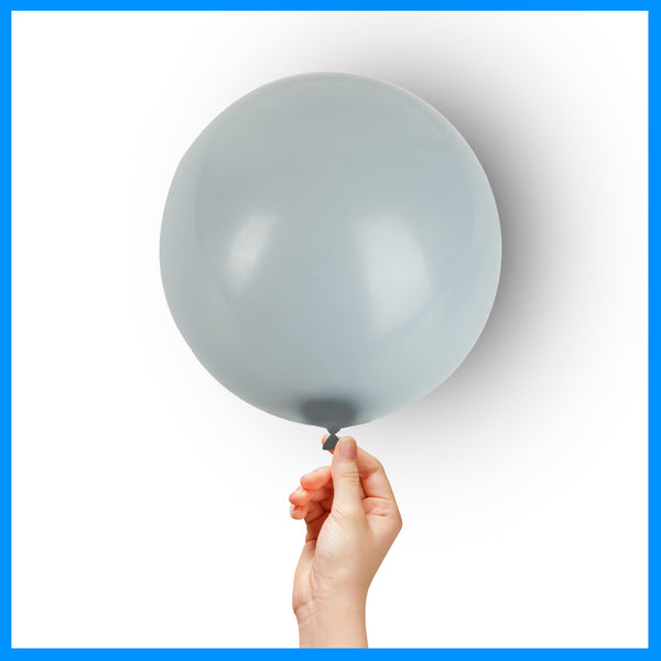 Grey Color Latex Balloon