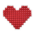 Heart Sequence Foil Balloon - ardor