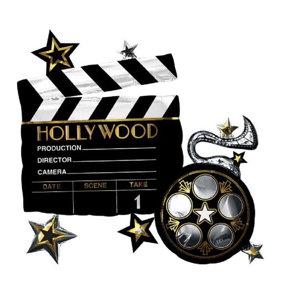 Hollywood Clapper Foil Balloons - ardor