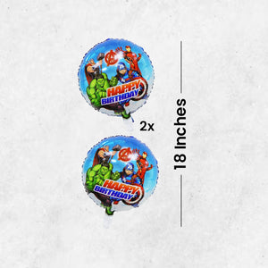 Hulk Foil Balloons 5 Pcs Set - ardor