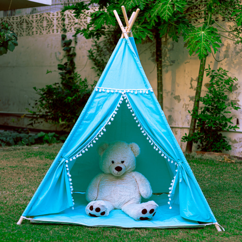 Blue Teepee Tent