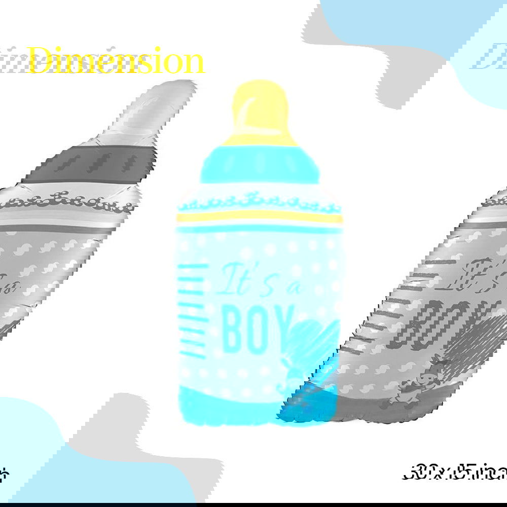 Its a Boy Feeder Shaped Foil Balloon - ardor