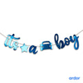 Its a Boy Laser Cut Banner - ardor