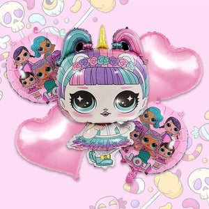 L.O.L 5 pcs Foil Balloons Set - ardor