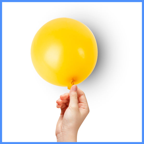 Lemon Yellow  Color Latex Balloon