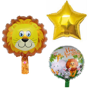 Loin Foil Balloons 5 Pcs Set - ardor