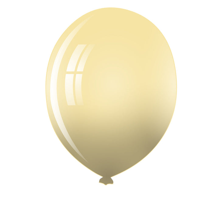 Macaroon Yellow pastel Balloons - ardor