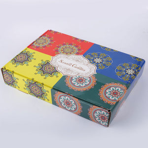 Mandala candles | Pack of 12 | For home decoration - ardor