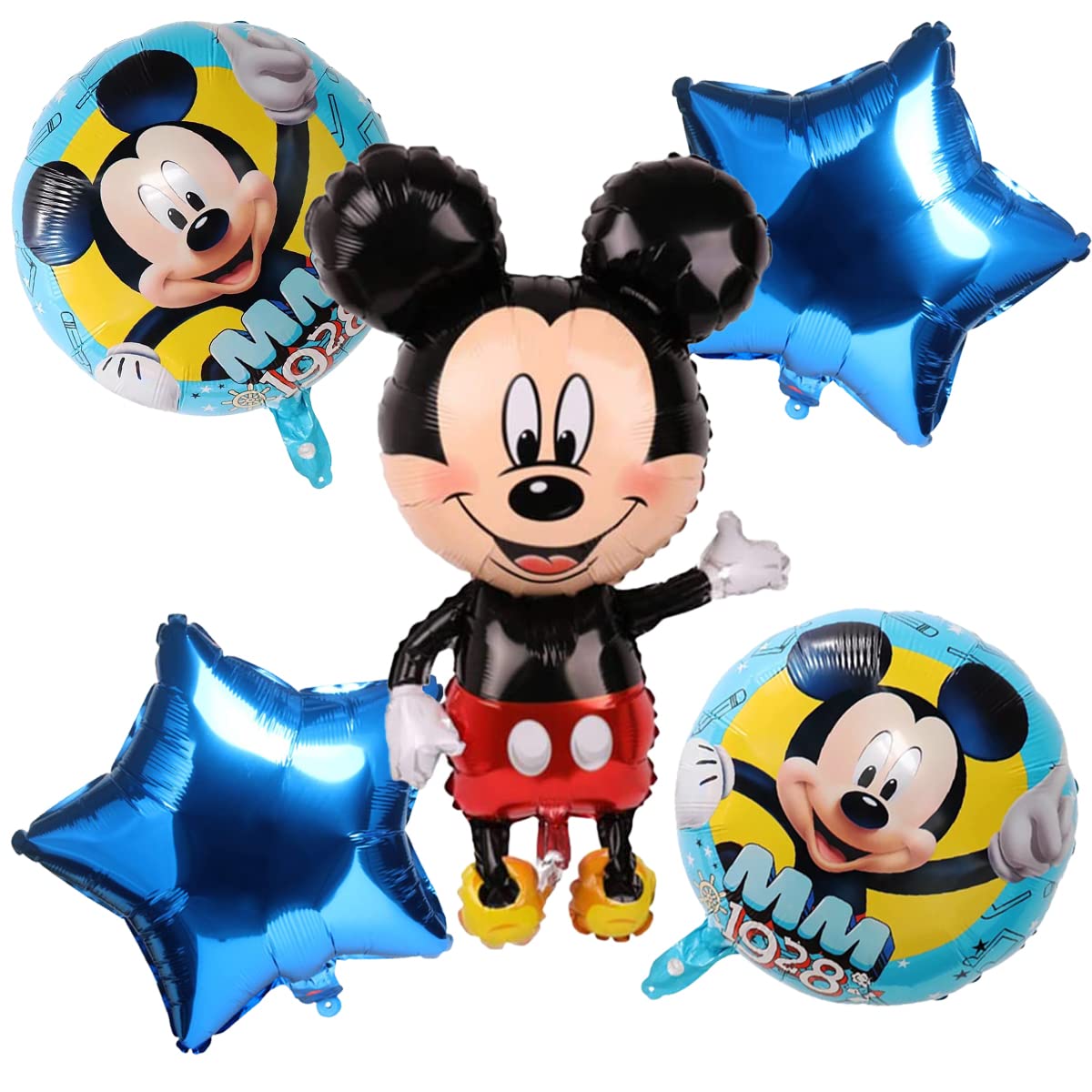 Mickey Mouse 5 Pcs Foil Balloons Set - ardor