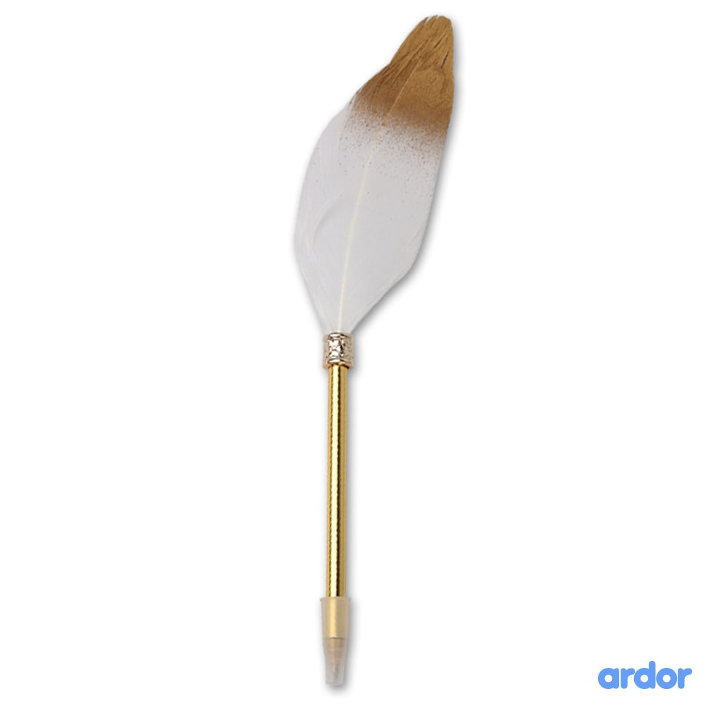 Nikkah Multi Color Feather Nikkah Pen - ardor