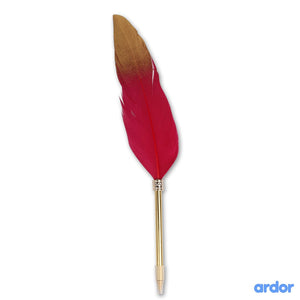 Nikkah Multi Color Feather Nikkah Pen - ardor
