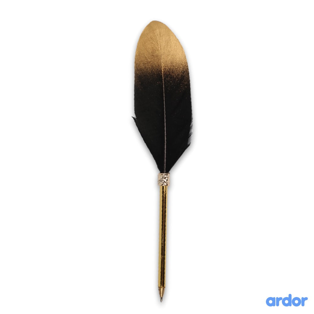 Nikkah Multi Color Feather Nikkah Pen - ardor