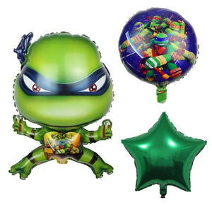 Ninja Turtles Foil balloons 5 Pcs Set - ardor