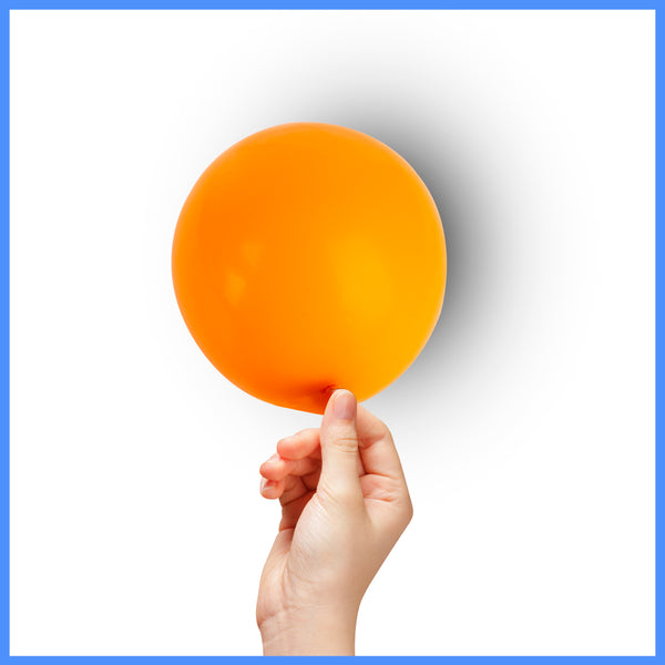 Orange  Color Latex Balloon