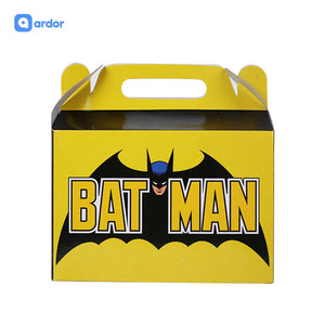Pack of 10 Bat Man Theme Goodie Boxes - ardor