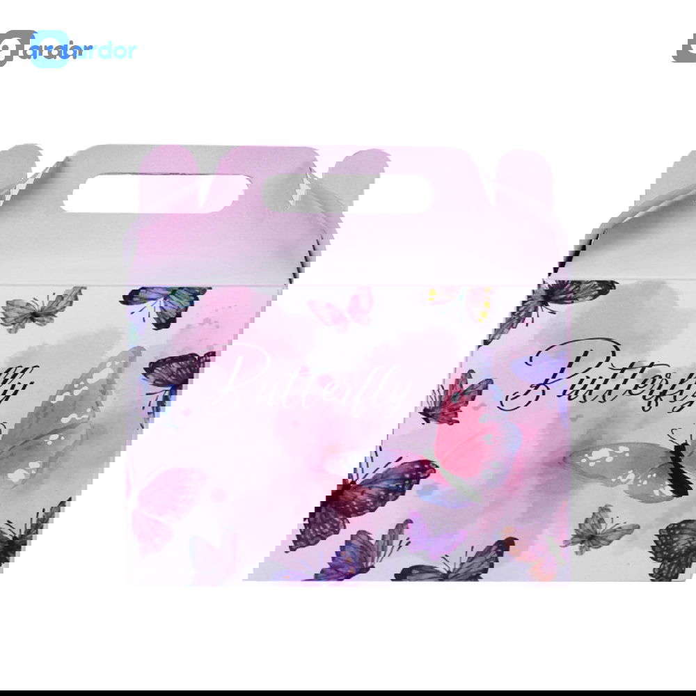 Pack of 10 Butterfly Theme Goodie Boxes - ardor