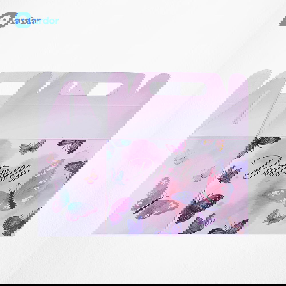 Pack of 10 Butterfly Theme Goodie Boxes - ardor