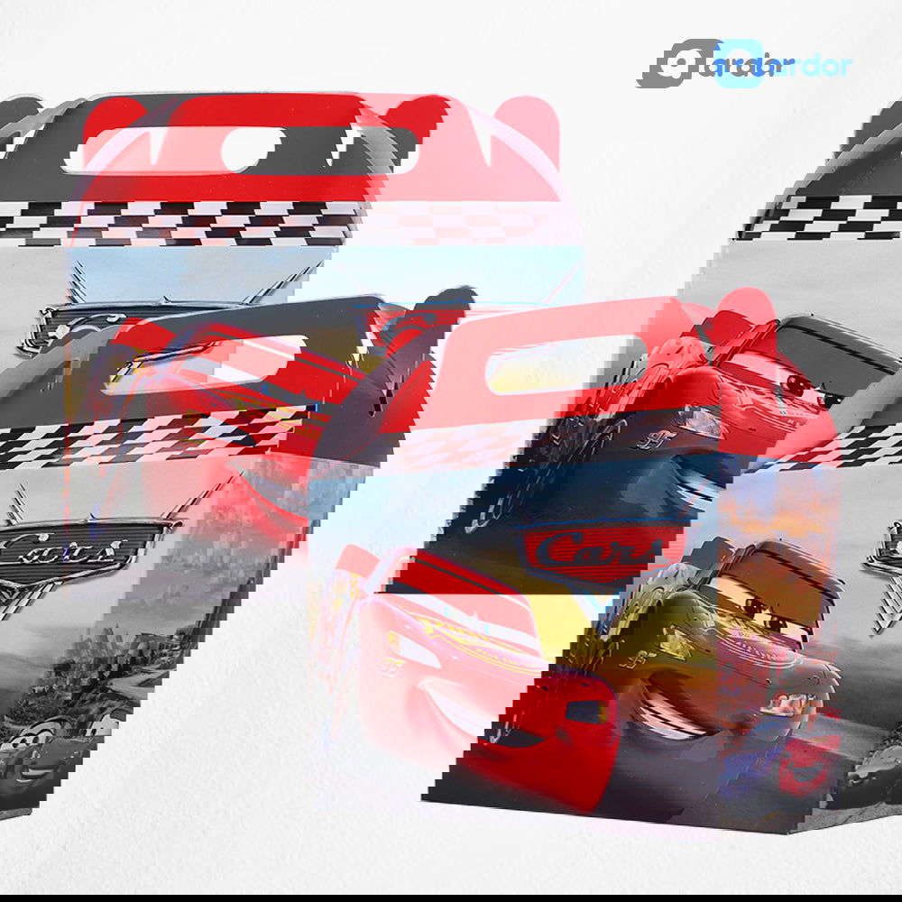 Pack of 10 Car Theme Goodie Boxes - ardor