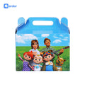 Pack of 10 Cocomelon Theme Goodie Boxes - ardor