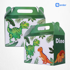 Pack of 10 Dino Theme Goodie Boxes - ardor