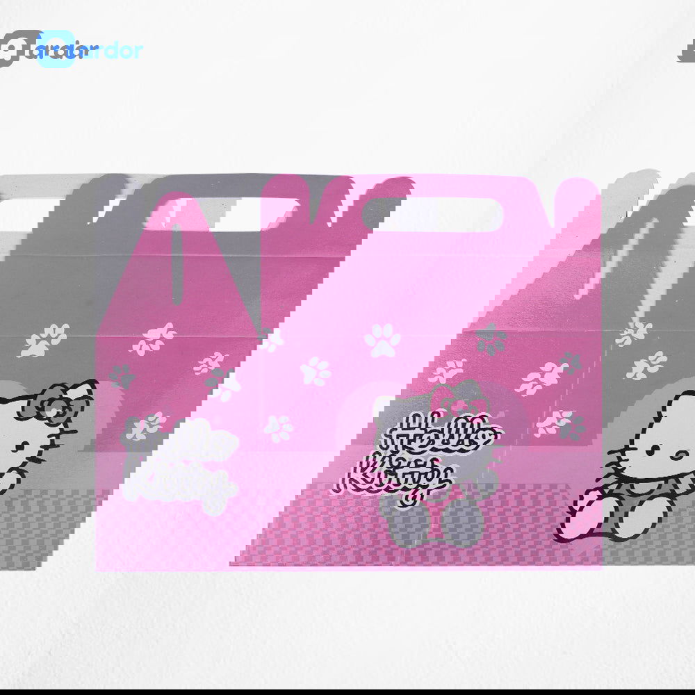 Pack of 10 Hello Kitty Theme Goodie Boxes - ardor