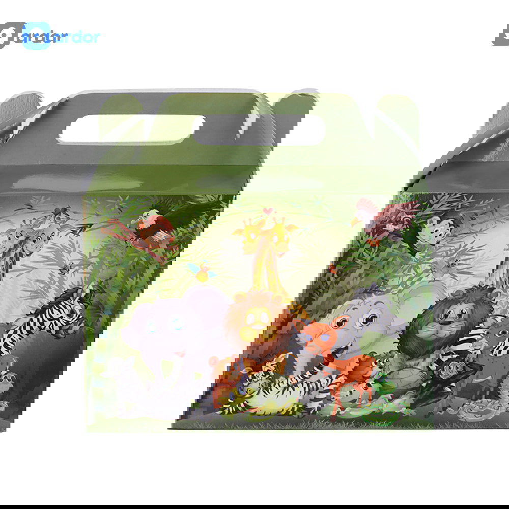 Pack of 10 Jungle Theme Goodie Boxes - ardor