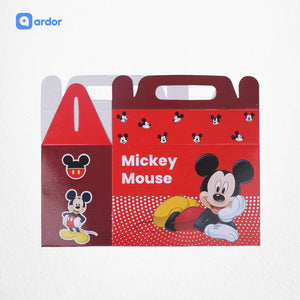 Pack of 10 Mickey Mouse Theme Goodie Boxes - ardor