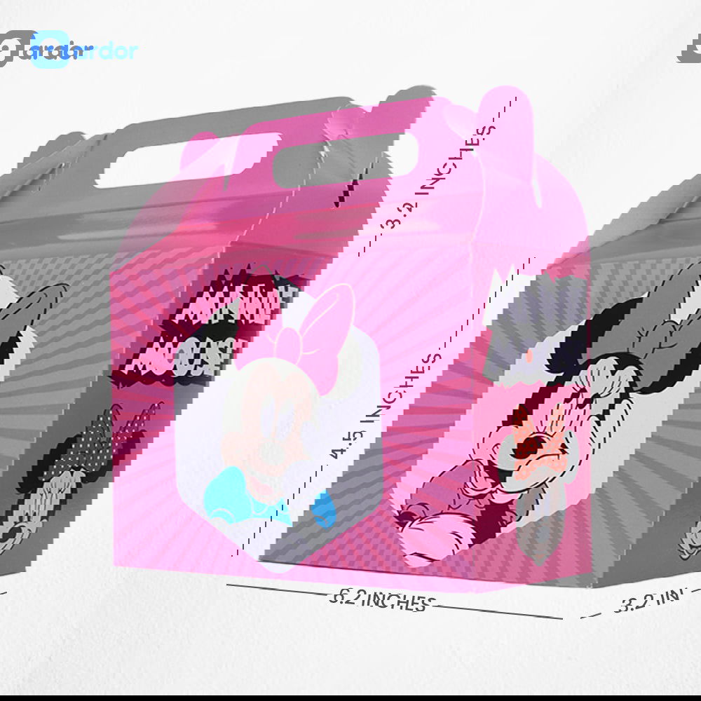 Pack of 10 Mini Mouse Theme Goodie Boxes - ardor