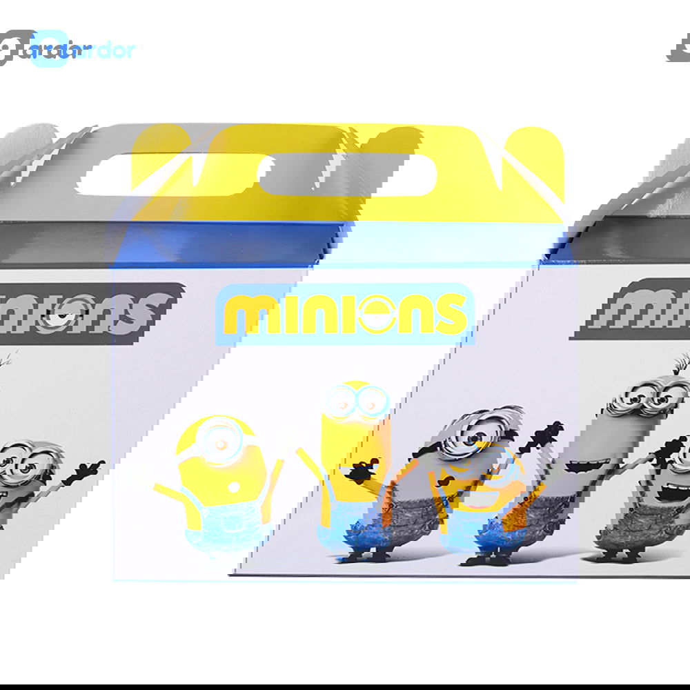 Pack of 10 Minions Theme Goodie Boxes - ardor