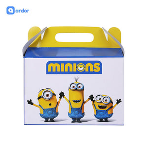 Pack of 10 Minions Theme Goodie Boxes - ardor