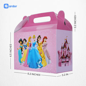 Pack of 10 Princess Theme Goodie Boxes - ardor