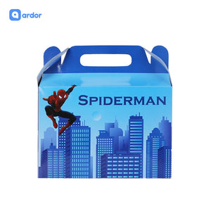 Pack of 10 Spider Man Theme Goodie Boxes - ardor