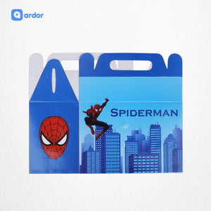 Pack of 10 Spider Man Theme Goodie Boxes - ardor