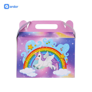 Pack of 10 Unicorn Theme Goodie Boxes - ardor