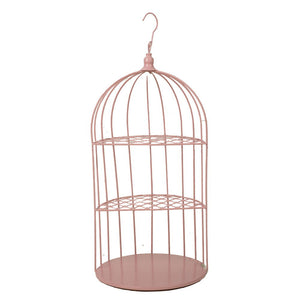 Pink Cage Cupcake Stands - ardor