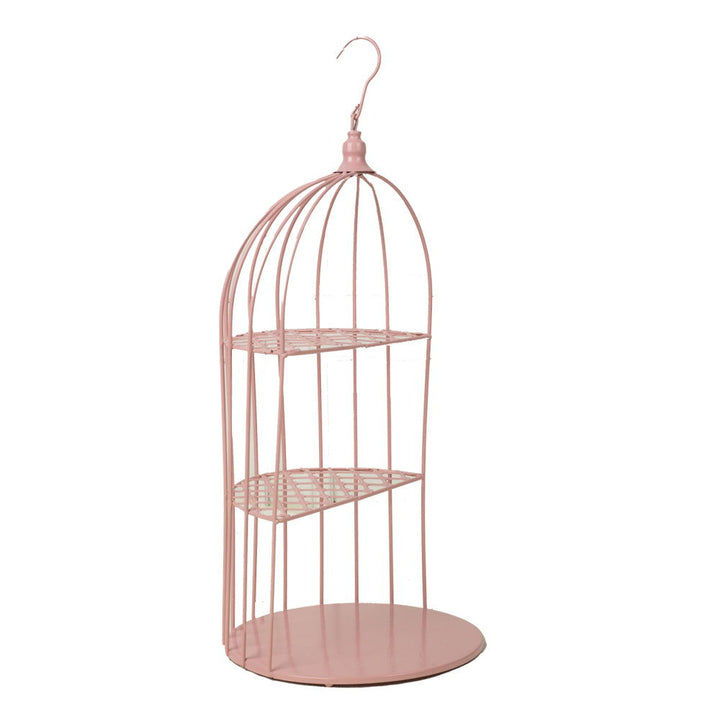 Pink Cage Cupcake Stands - ardor