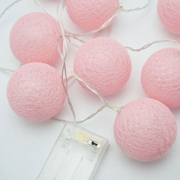 Pink Thread Ball Light - ardor