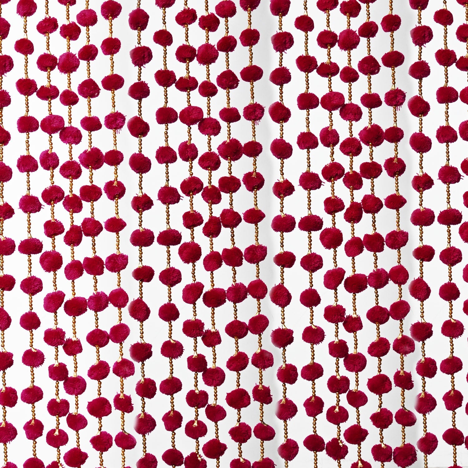 Pom Pom Garland 12 Pcs - ardor