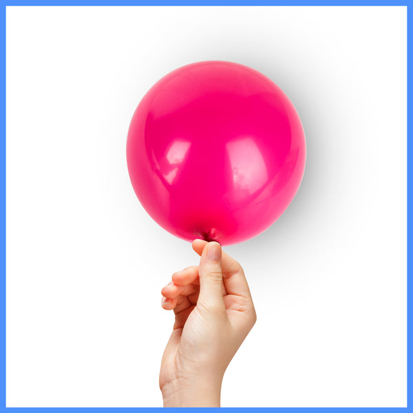 Rose Pink Color Latex Balloon