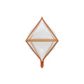 Rose gold 4D Rhombus Transparent Foil Balloon - ardor