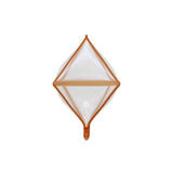 Rose gold 4D Rhombus Transparent Foil Balloon - ardor