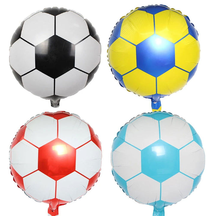 Round Football Foil Balloons - ardor