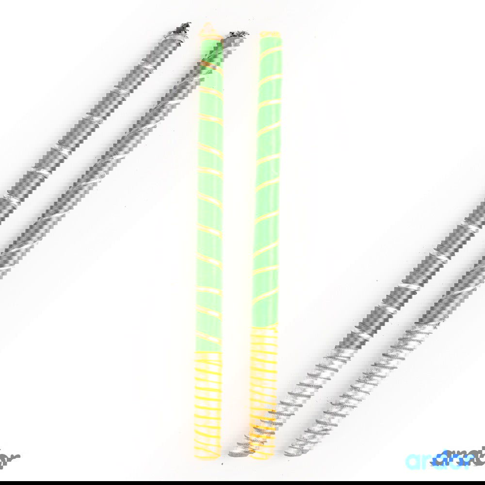 Satin Dandiya Sticks Pack of 12 - ardor