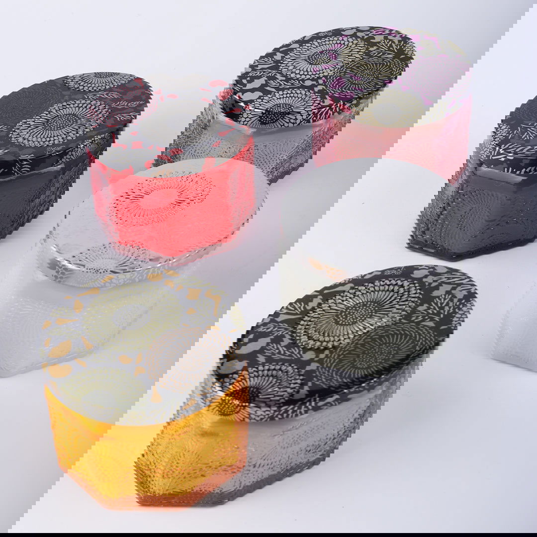 Scented Jar Candles | Pack of 4 | For Room Decor - ardor