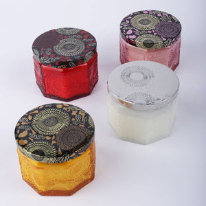 Scented Jar Candles | Pack of 4 | For Room Decor - ardor