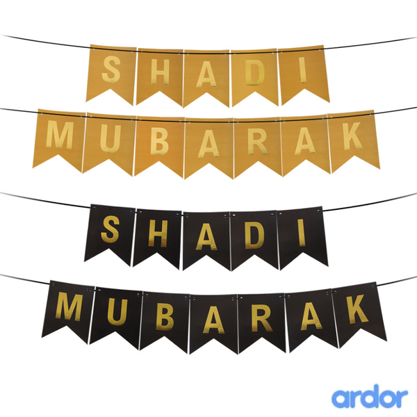 Shadi Mubarak Hanging Banner - ardor