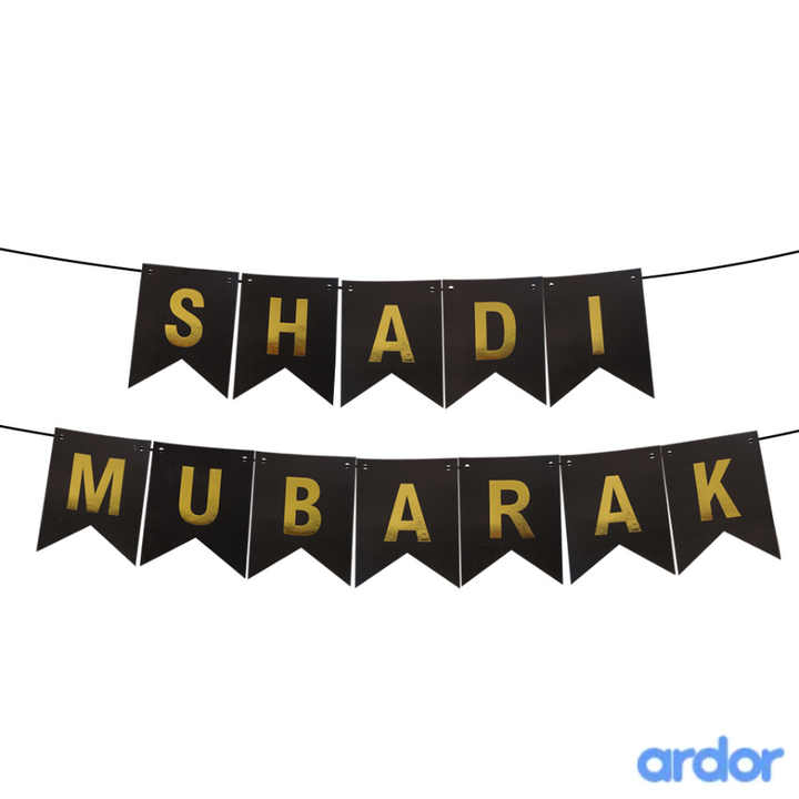 Shadi Mubarak Hanging Banner - ardor