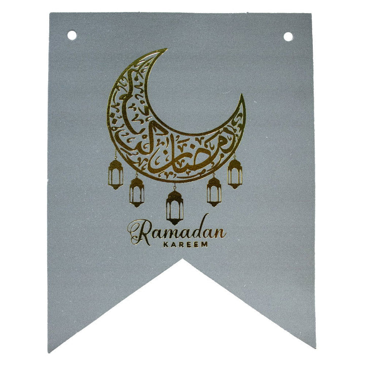 Silver Ramadan Kareem Buntings - ardor