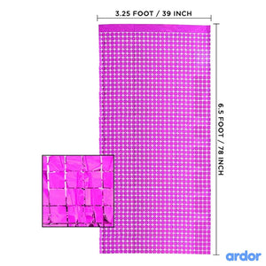 Small Box Foil Curtains - ardor